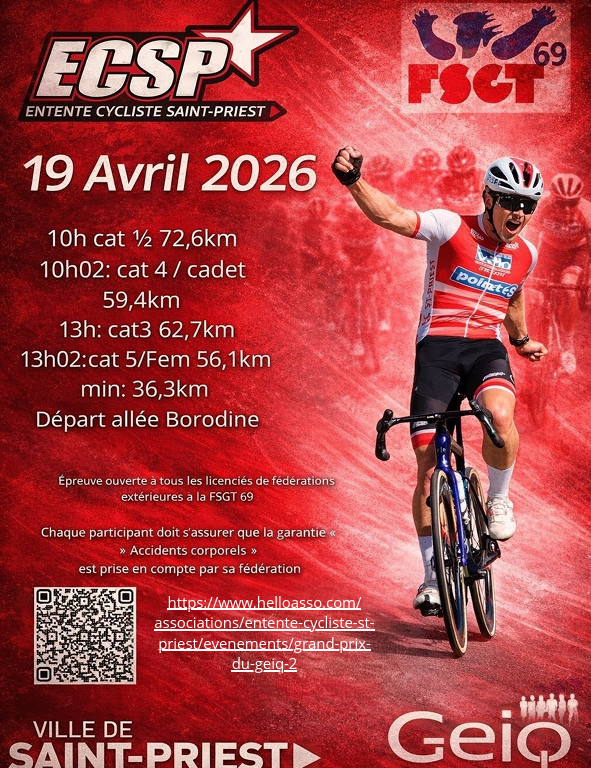 Grand Prix du GEIQ - St Priest