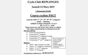 Course de Replonges