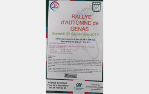 Rallye d'automne - Genas