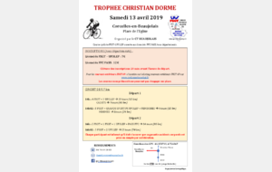 Trophée Christian Dorme - Corcelles en Beaujolais