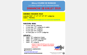 40ème course de Romans