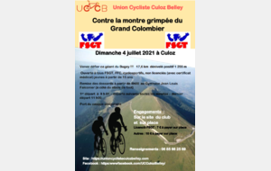 Grimpée du Grand Colombier - 17.6km