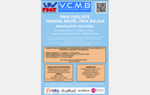 Prix Dalkia - Marcel Houël - Nouveau parcours