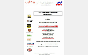 8ème Gentleman de Culoz Souvenir Gérard Actis