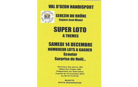 Super Loto du Val d'Ozon